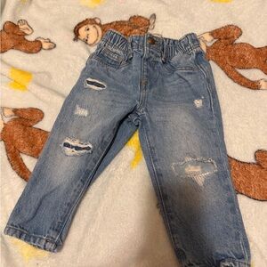 Old Navy Distressed Blue Kids Jeans.